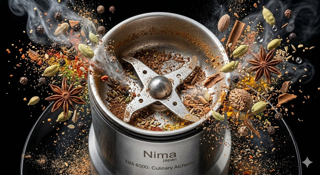 150W Electric Coffee & Spice Grinder – Stainless Steel Portable Mill for Nuts, Grains, and Seasonings