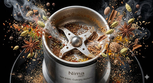 150W Electric Coffee & Spice Grinder – Stainless Steel Portable Mill for Nuts, Grains, and Seasonings