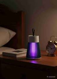 Rechargeable Electric Mosquito Zapper Lamp – Portable USB Insect & Fly Killer