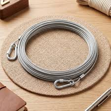 coiled heavy-duty stainless steel wire rope cable